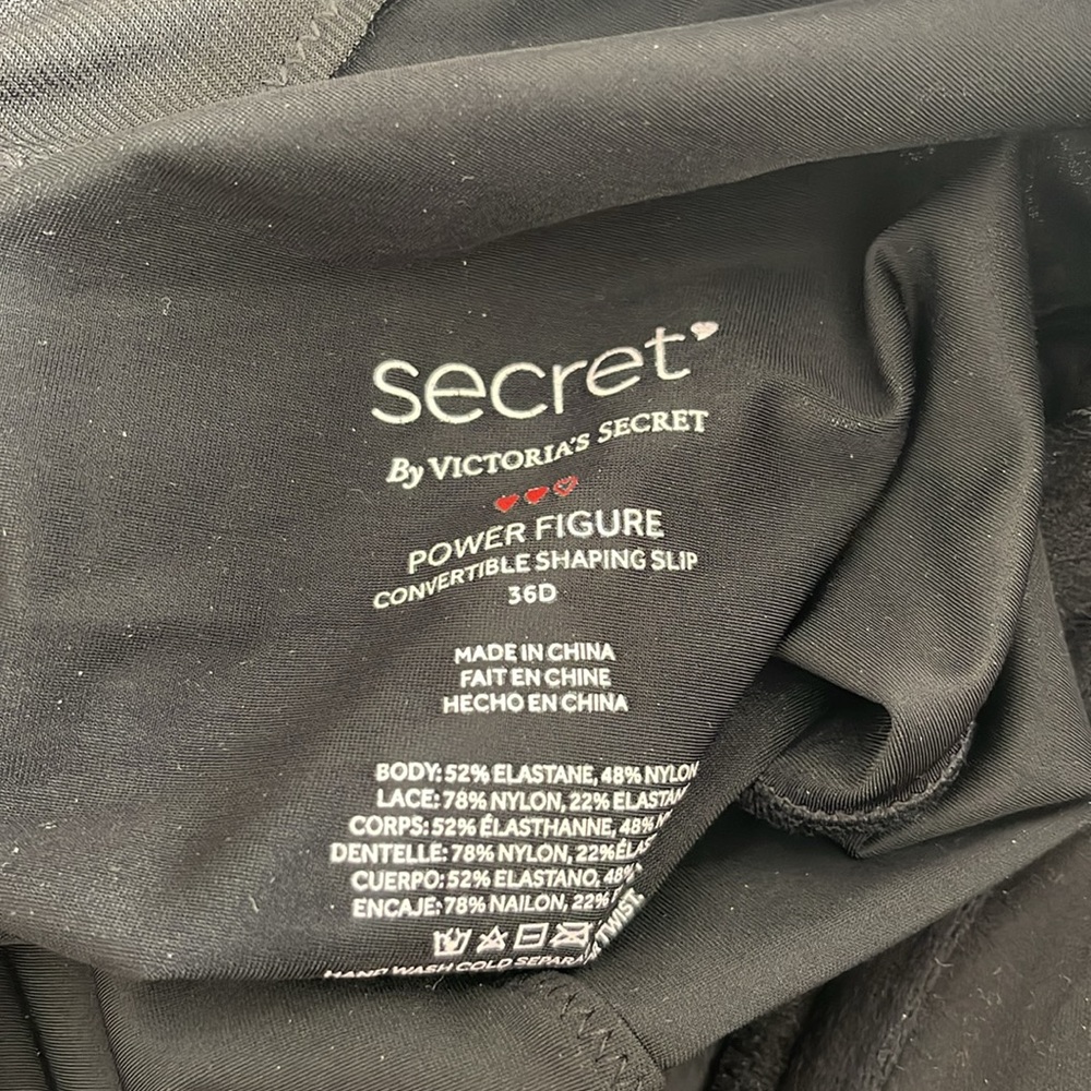 NWOT Victoria's Secret Power Figure Convertible Shaping Slip Size 36D - Picture 4 of 7